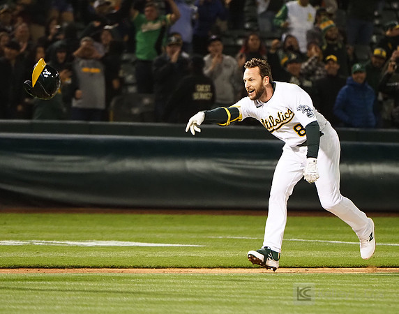 MLB: Cleveland Indians at Oakland Athletics