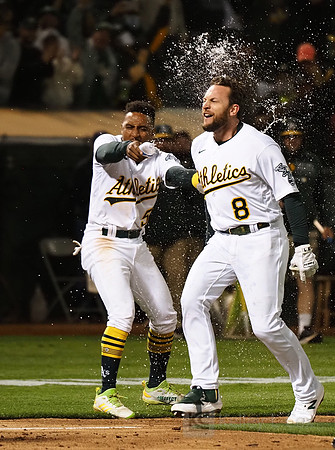 MLB: Cleveland Indians at Oakland Athletics