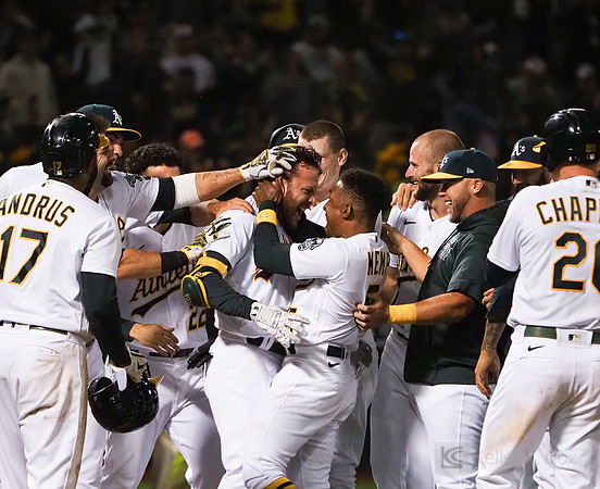 MLB: Cleveland Indians at Oakland Athletics