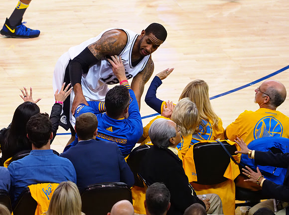 NBA: Playoffs-San Antonio Spurs at Golden State Warriors