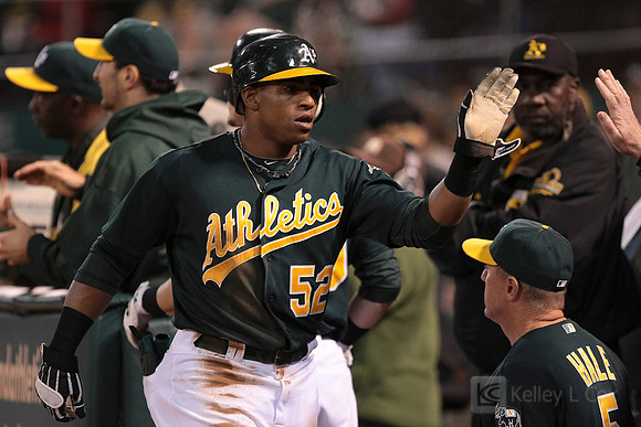MLB: Cleveland Indians at Oakland Athletics