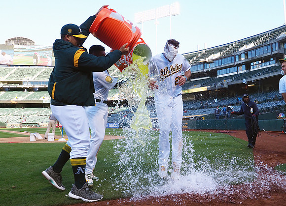 MLB: Chicago White Sox at Oakland Athletics