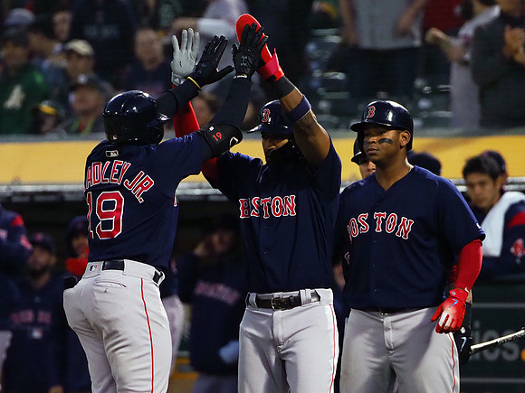 MLB: Boston Red Sox at Oakland Athletics