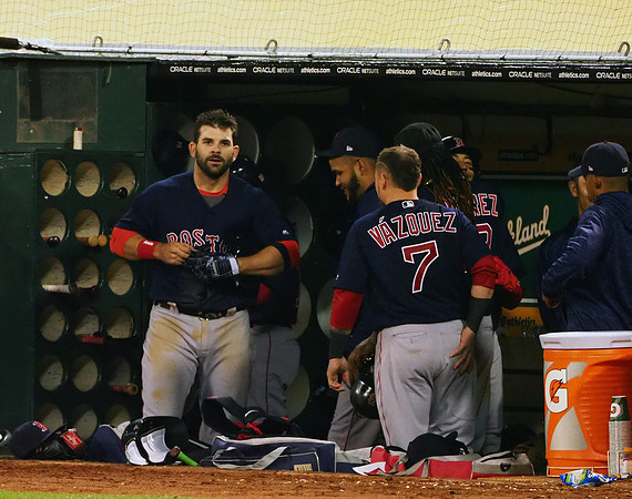 MLB: Boston Red Sox at Oakland Athletics