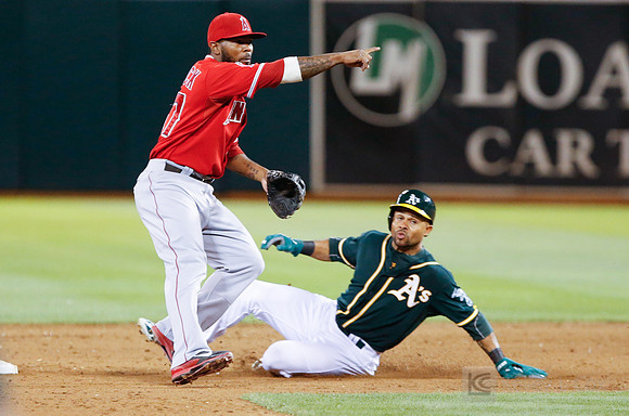 MLB: Los Angeles Angels at Oakland Athletics