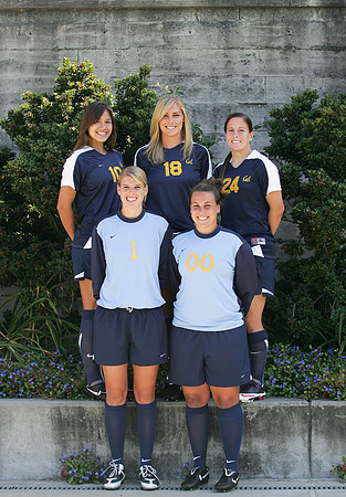 Cal Women's Soccer Head Shots