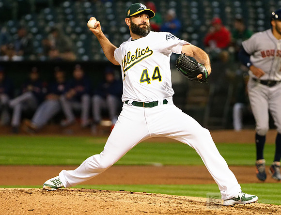 MLB: Houston Astros at Oakland Athletics