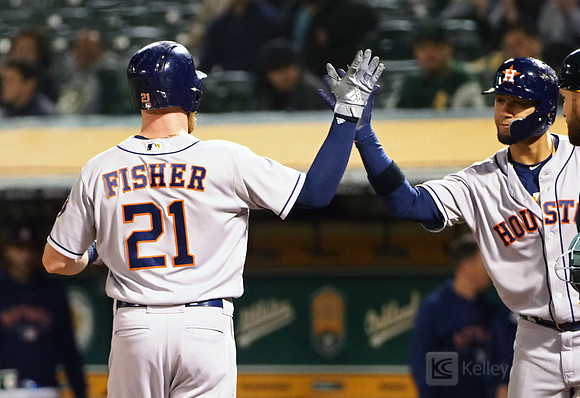 MLB: Houston Astros at Oakland Athletics