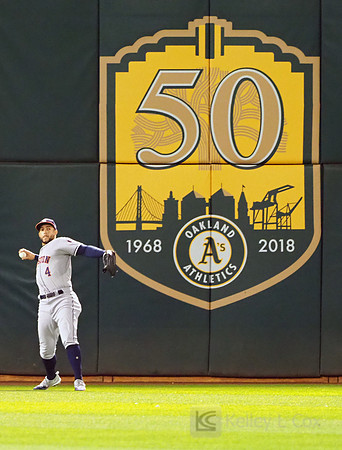 MLB: Houston Astros at Oakland Athletics