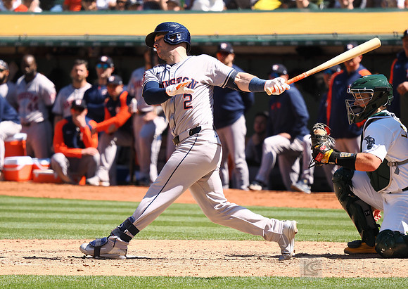MLB: Houston Astros at Oakland Athletics