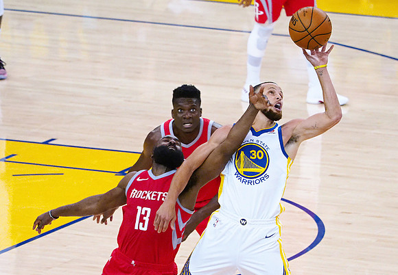 NBA: Playoffs-Houston Rockets at Golden State Warriors