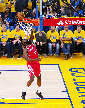 NBA: Playoffs-Houston Rockets at Golden State Warriors