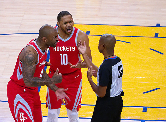 NBA: Playoffs-Houston Rockets at Golden State Warriors