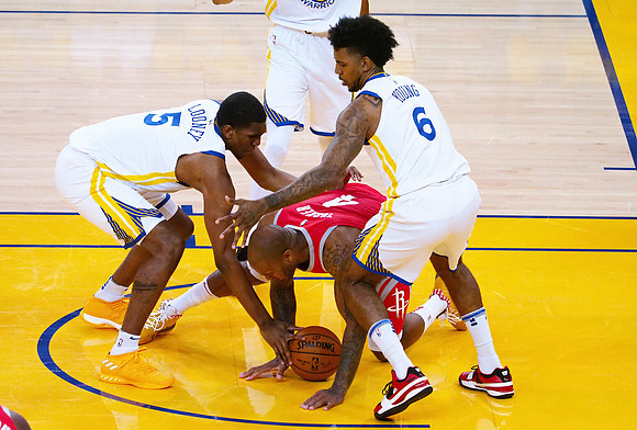 NBA: Playoffs-Houston Rockets at Golden State Warriors