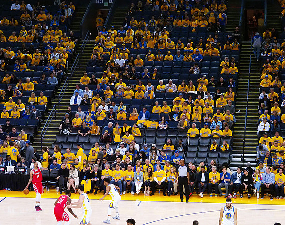 NBA: Playoffs-Houston Rockets at Golden State Warriors