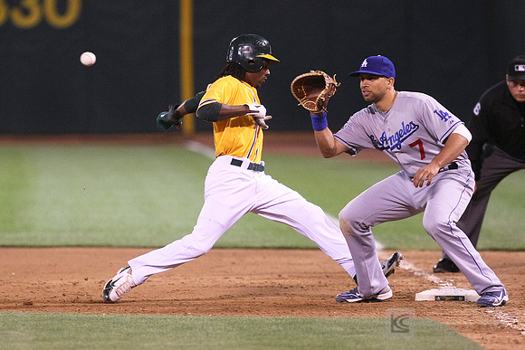 MLB: Los Angeles Dodgers at Oakland Athletics