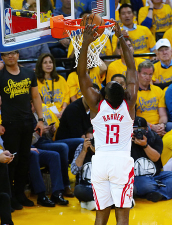 NBA: Playoffs-Houston Rockets at Golden State Warriors