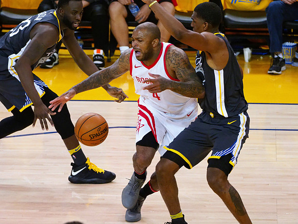 NBA: Playoffs-Houston Rockets at Golden State Warriors