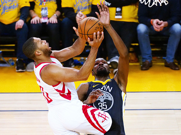 NBA: Playoffs-Houston Rockets at Golden State Warriors
