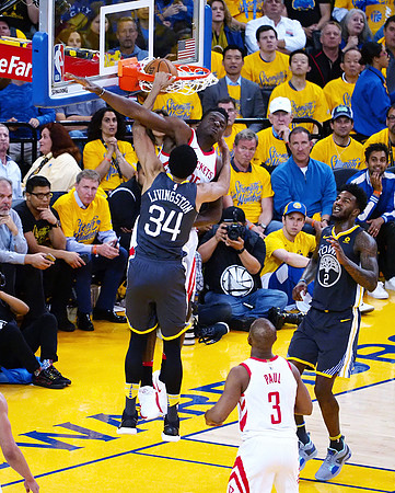 NBA: Playoffs-Houston Rockets at Golden State Warriors