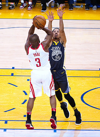 NBA: Playoffs-Houston Rockets at Golden State Warriors