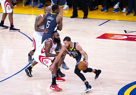 NBA: Playoffs-Houston Rockets at Golden State Warriors