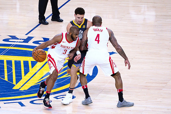 NBA: Playoffs-Houston Rockets at Golden State Warriors
