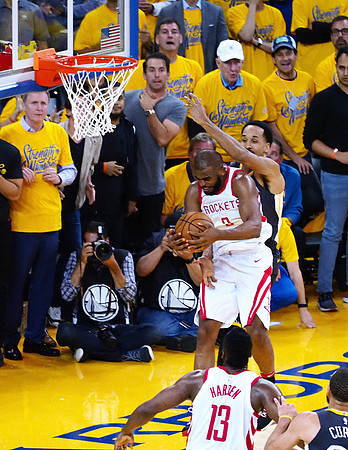 NBA: Playoffs-Houston Rockets at Golden State Warriors