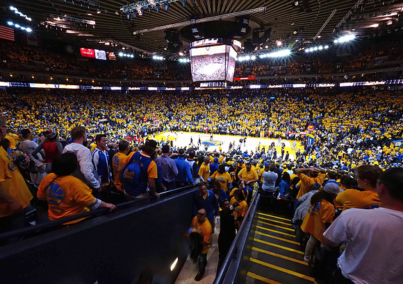 NBA: Playoffs-Houston Rockets at Golden State Warriors