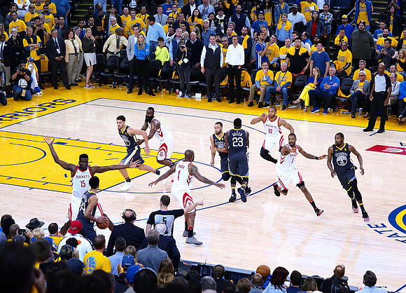 NBA: Playoffs-Houston Rockets at Golden State Warriors