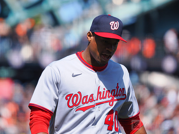 MLB: Washington Nationals at San Francisco Giants