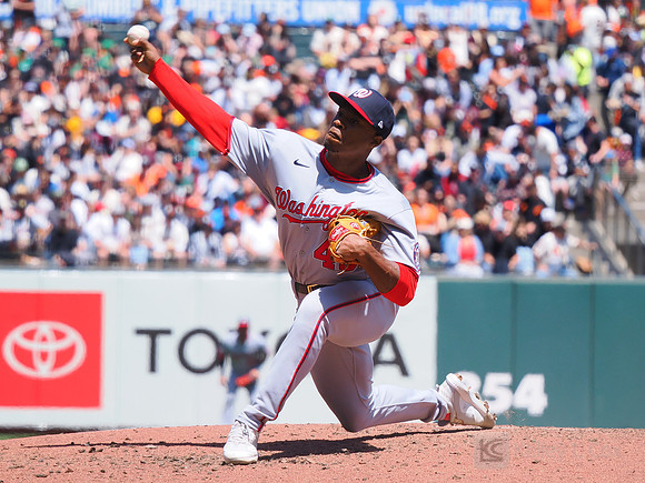 MLB: Washington Nationals at San Francisco Giants