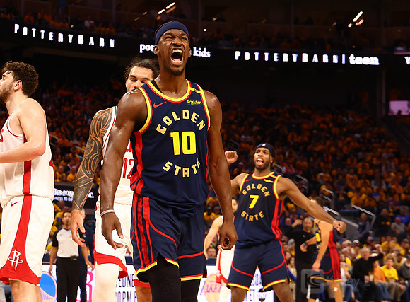 NBA: Playoffs-Houston Rockets at Golden State Warriors