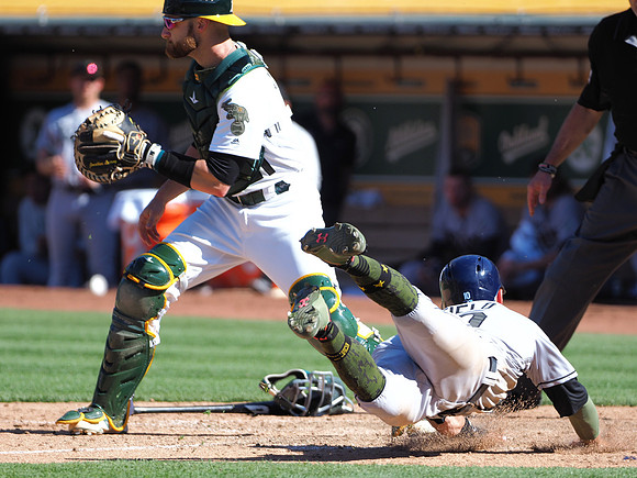 MLB: Tampa Bay Rays at Oakland Athletics