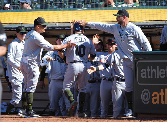 MLB: Tampa Bay Rays at Oakland Athletics