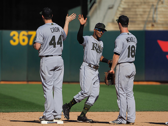 MLB: Tampa Bay Rays at Oakland Athletics