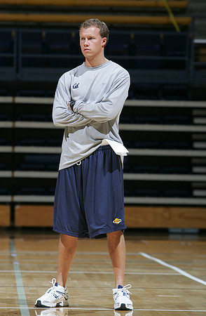Cal Men's Basketball Practice