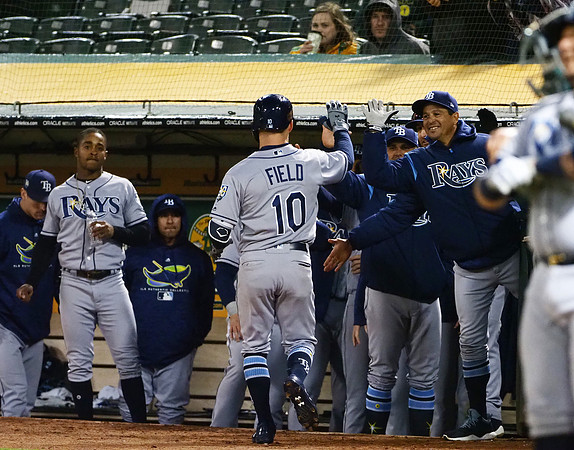 MLB: Tampa Bay Rays at Oakland Athletics