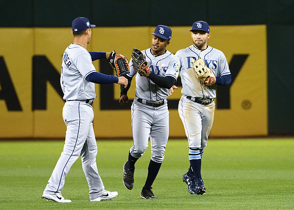 MLB: Tampa Bay Rays at Oakland Athletics