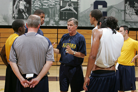 Cal Men's Basketball Practice