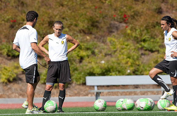 FC Gold Pride Practice