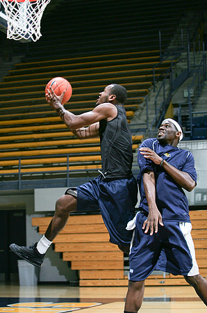 Cal Men's Basketball Practice