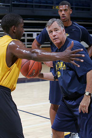 Cal Men's Basketball Practice