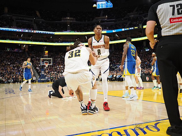 NBA: Denver Nuggets at Golden State Warriors