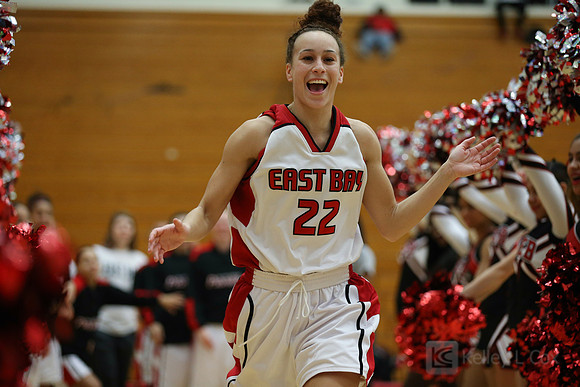 Cal State East Bay Pioneers guard Micah Walker (22)