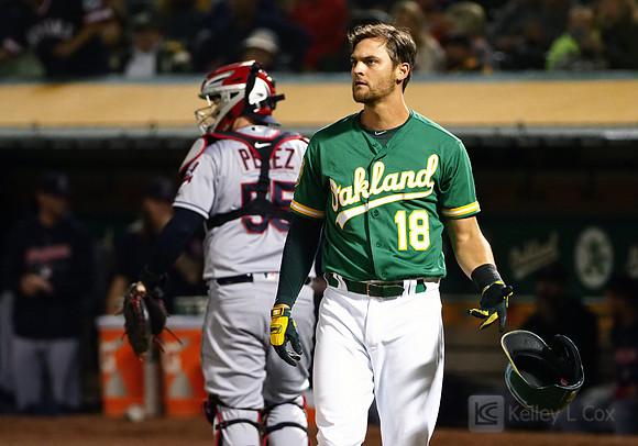 MLB: Cleveland Indians at Oakland Athletics
