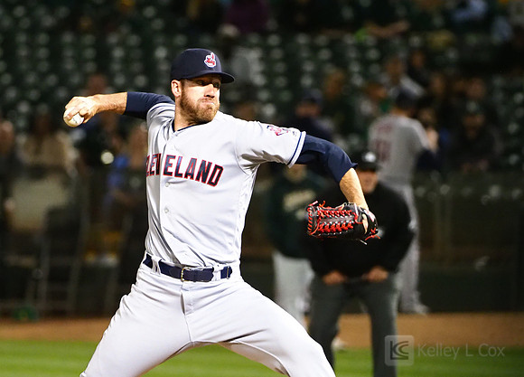 MLB: Cleveland Indians at Oakland Athletics