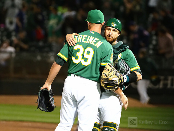 MLB: Cleveland Indians at Oakland Athletics