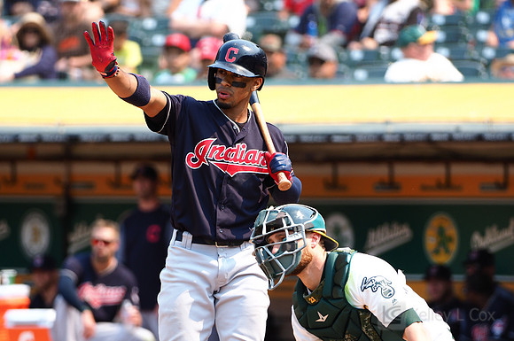 MLB: Cleveland Indians at Oakland Athletics