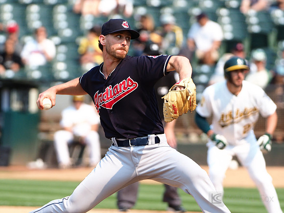 MLB: Cleveland Indians at Oakland Athletics